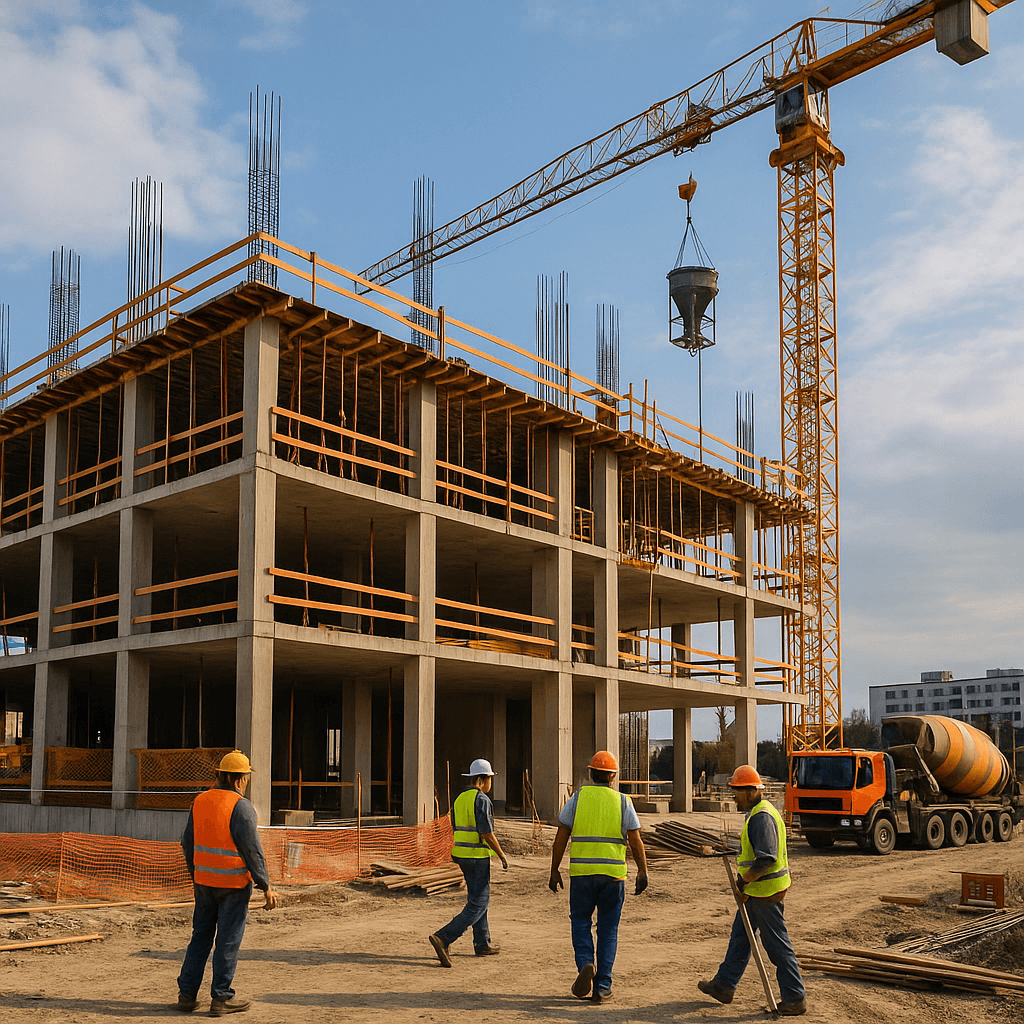 Ground-up construction financing