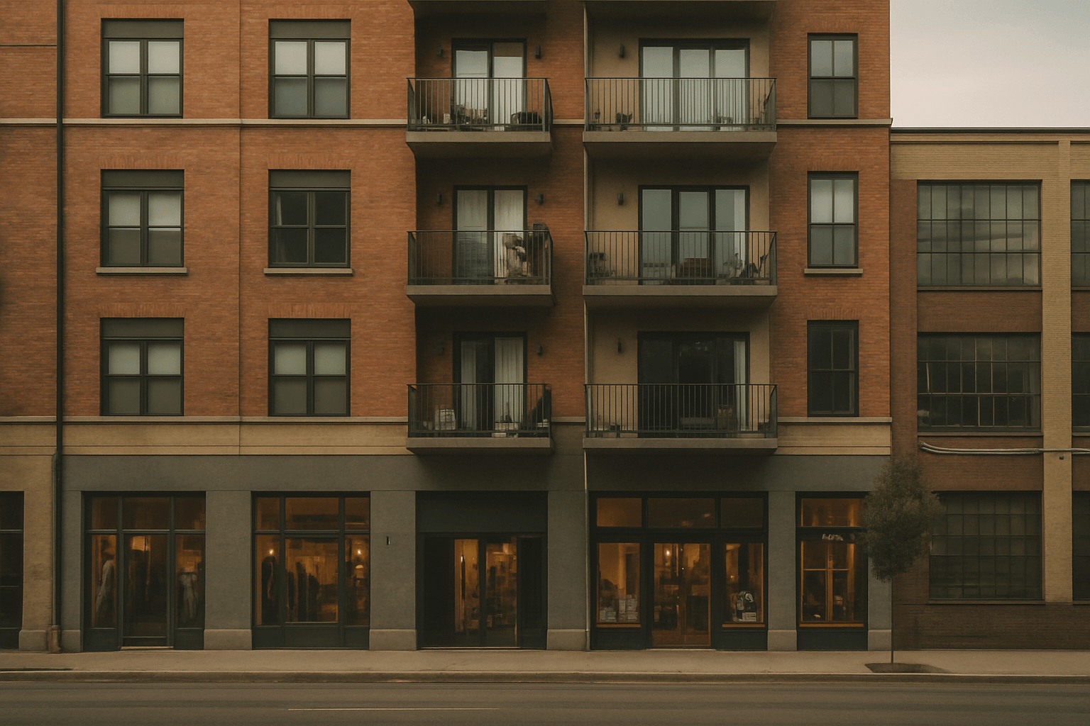 Mixed-use property financing